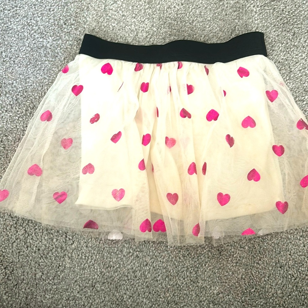 Kits tutu heart skirt